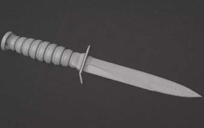 M1 bayonet and M3 combat knife