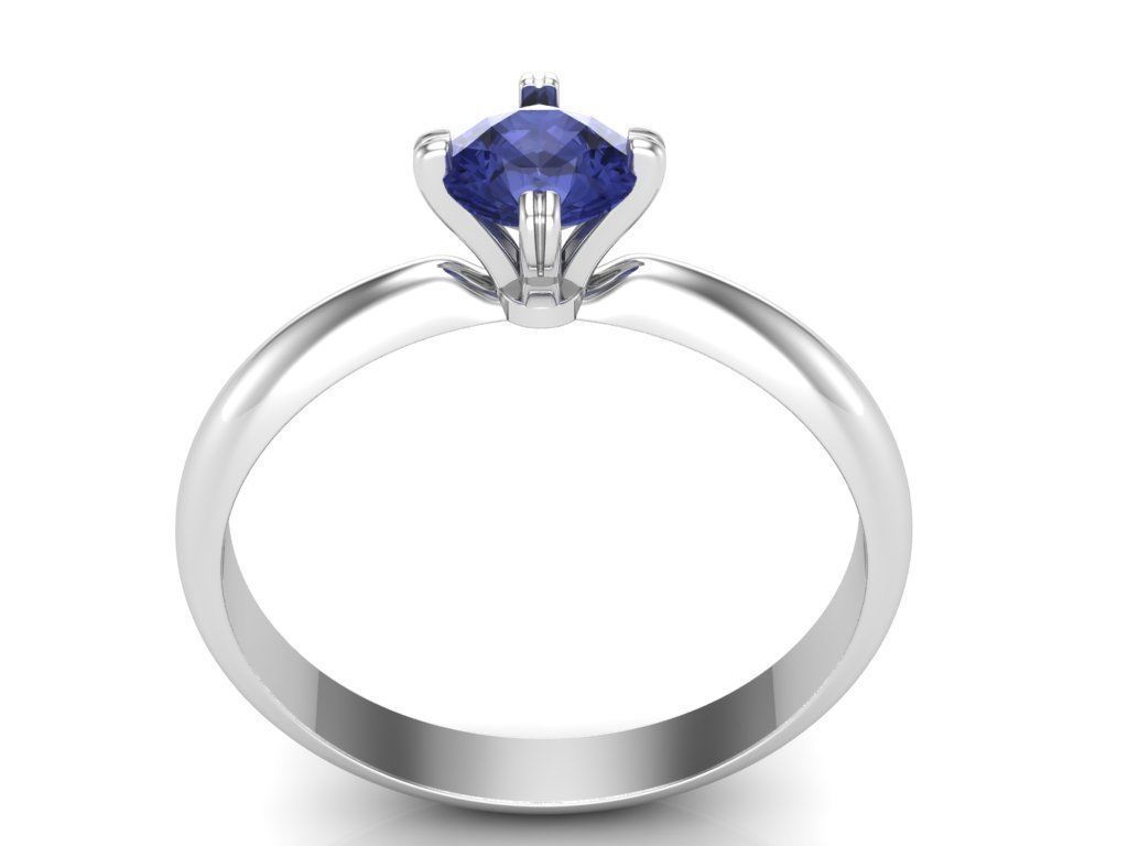Engagement rings 3D print model_3