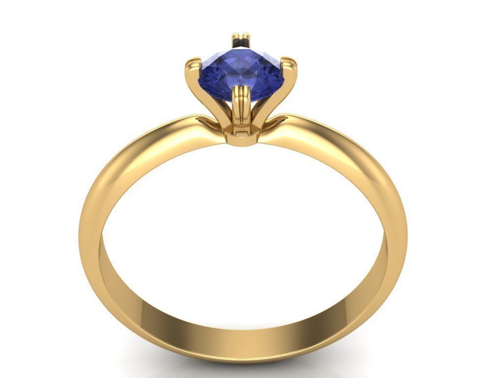 Engagement rings 3D print model_2