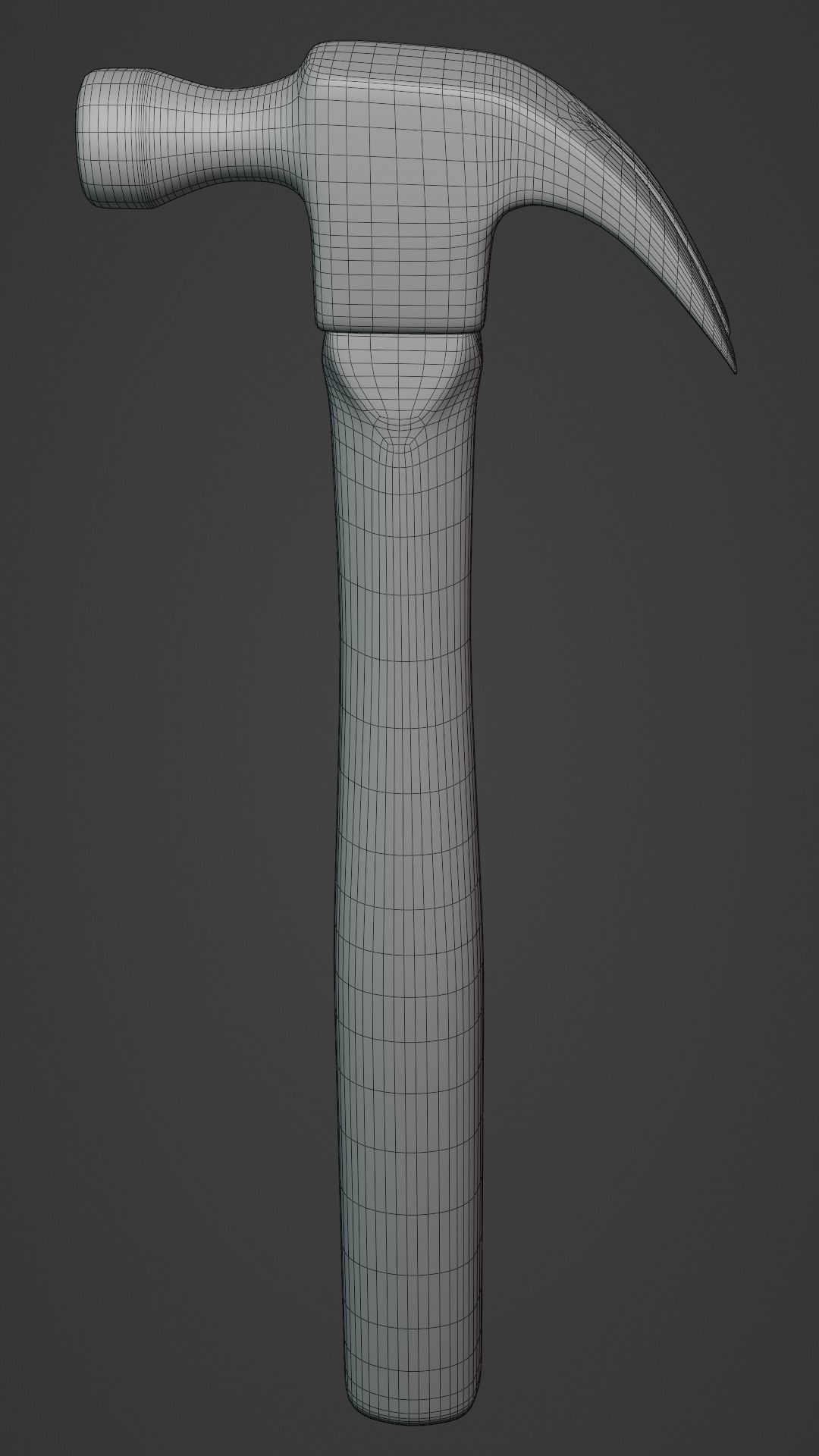 Claw Hammer PBR Model 3D model_10