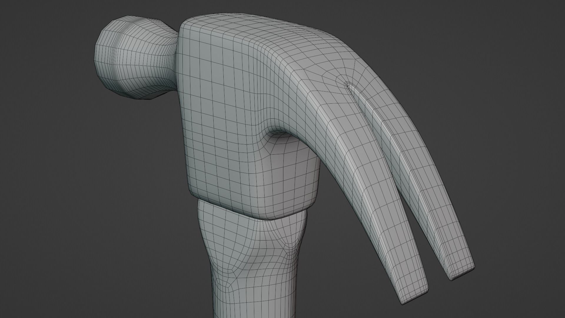 Claw Hammer PBR Model 3D model_17