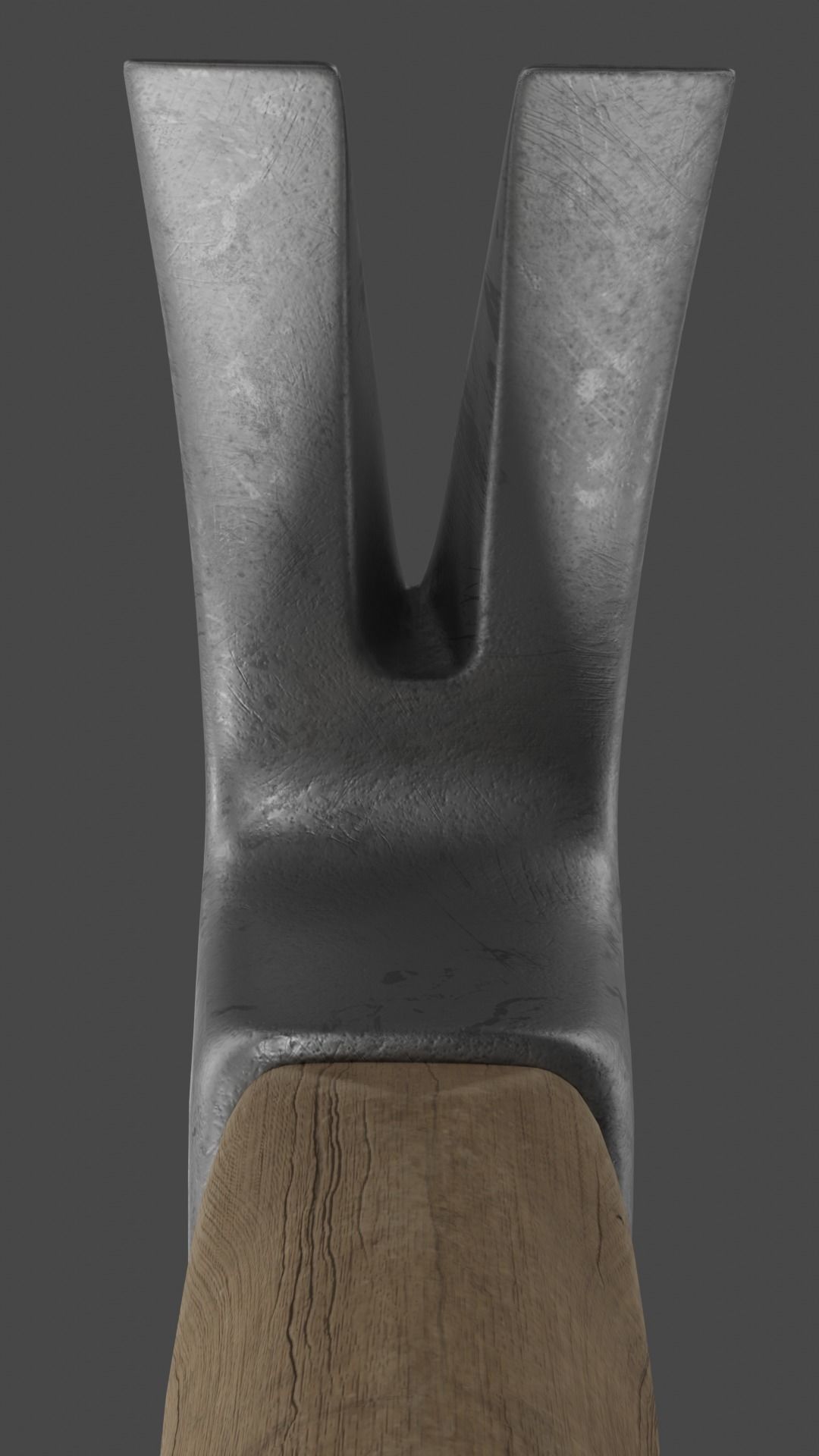 Claw Hammer PBR Model 3D model_4
