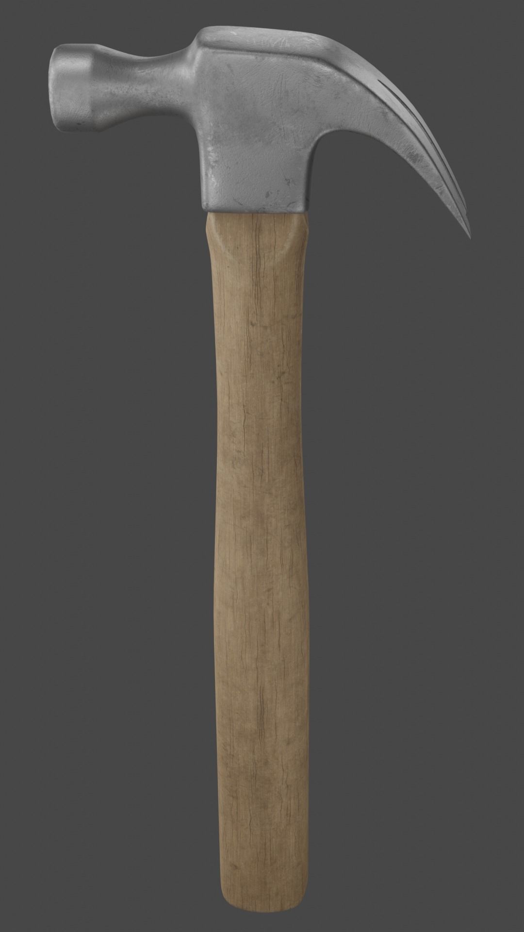 Claw Hammer PBR Model 3D model_9
