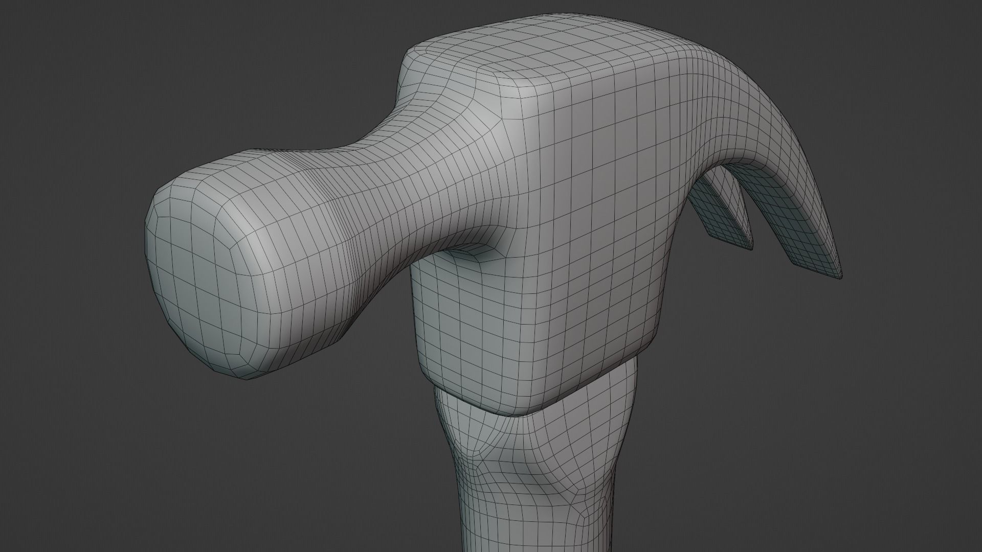 Claw Hammer PBR Model 3D model_16