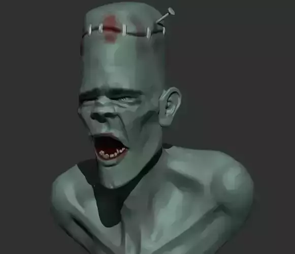 Frankensteins monster bust