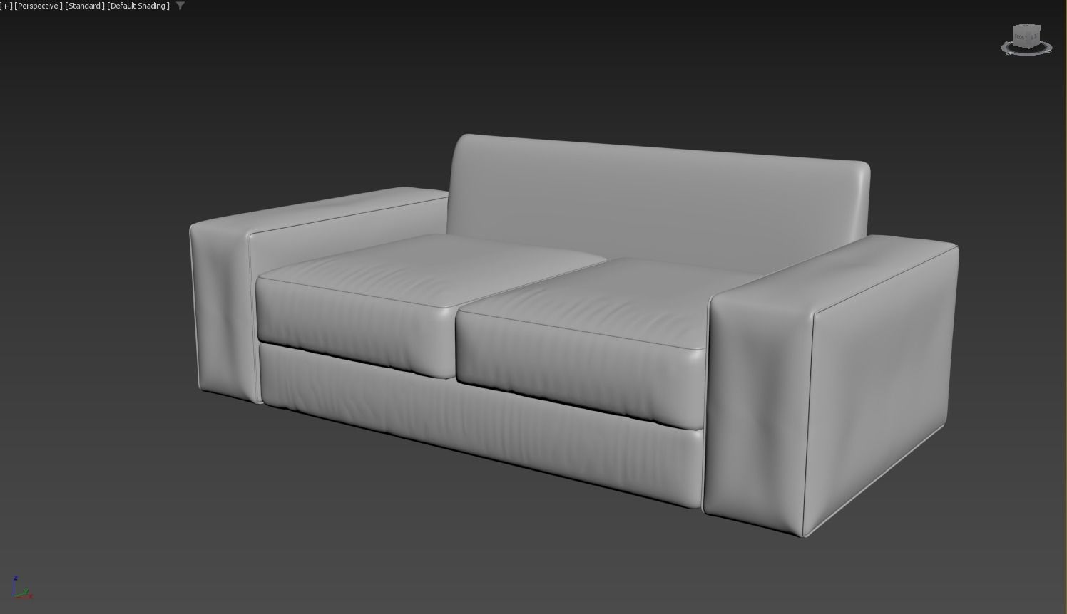 Armchair 3D model_1