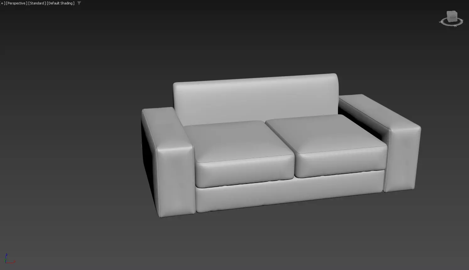 Armchair 3D model_0