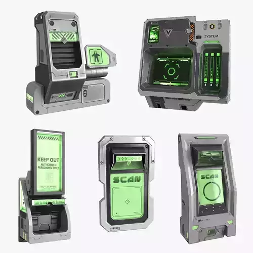 Scanner Displays Collection 