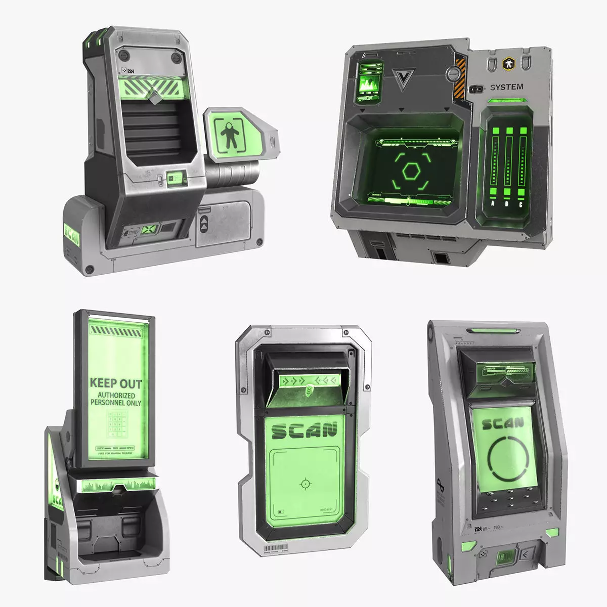 Scanner Displays Collection _0