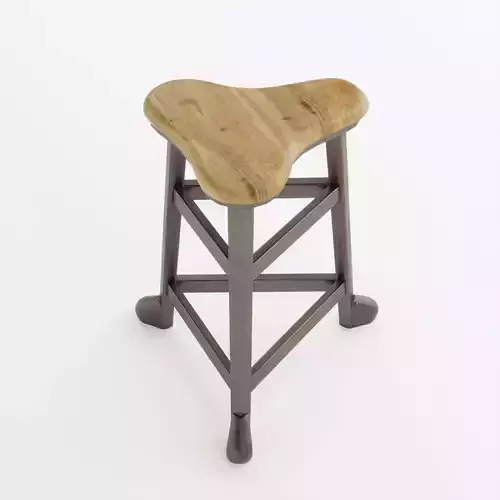 jamb cobblers wooden metal stool