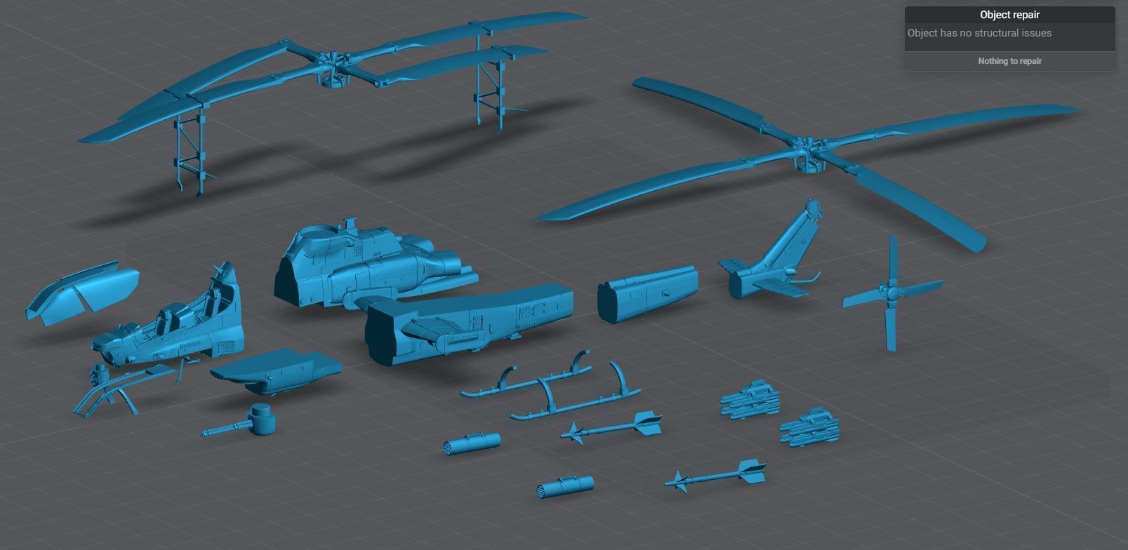 Ah1z Viper Scale model  3D print model_6