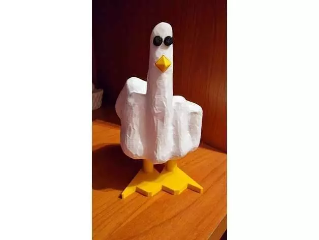 Duck You 3D print model_0