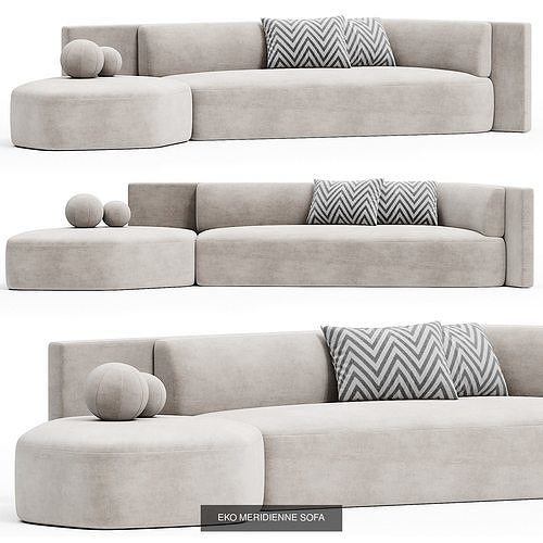 10 Sofa 3D Model Pack 7