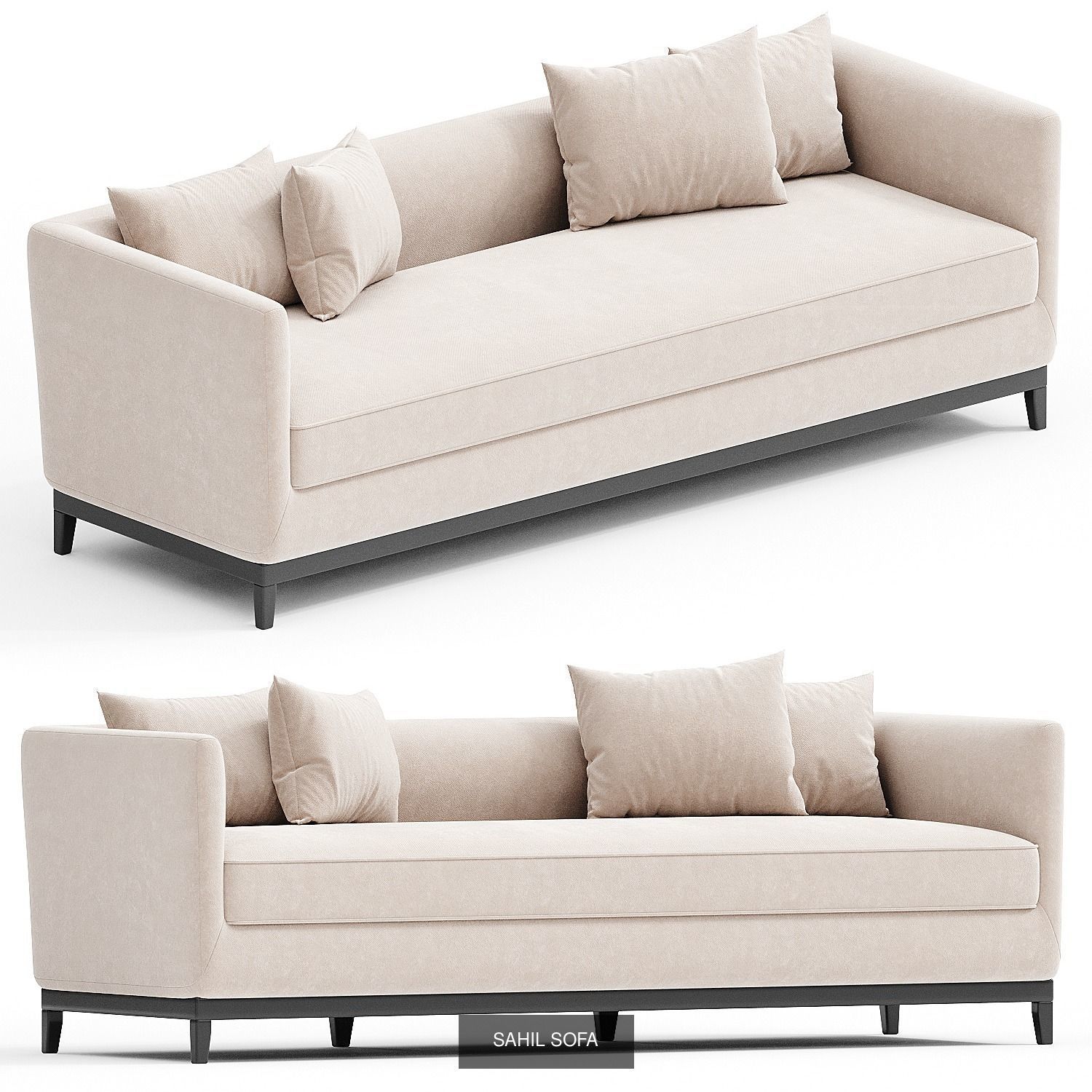 10 Sofa 3D Model Collection_2