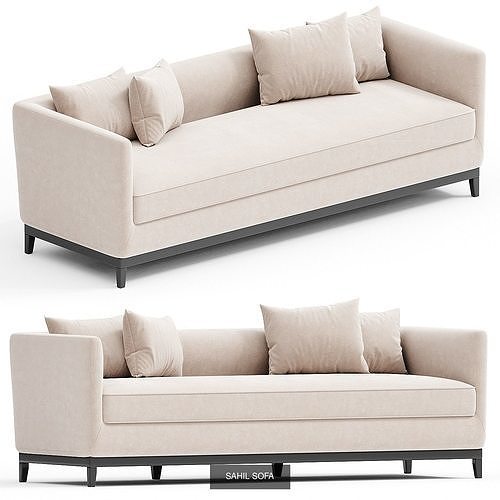 10 Sofa 3D Model Pack 3