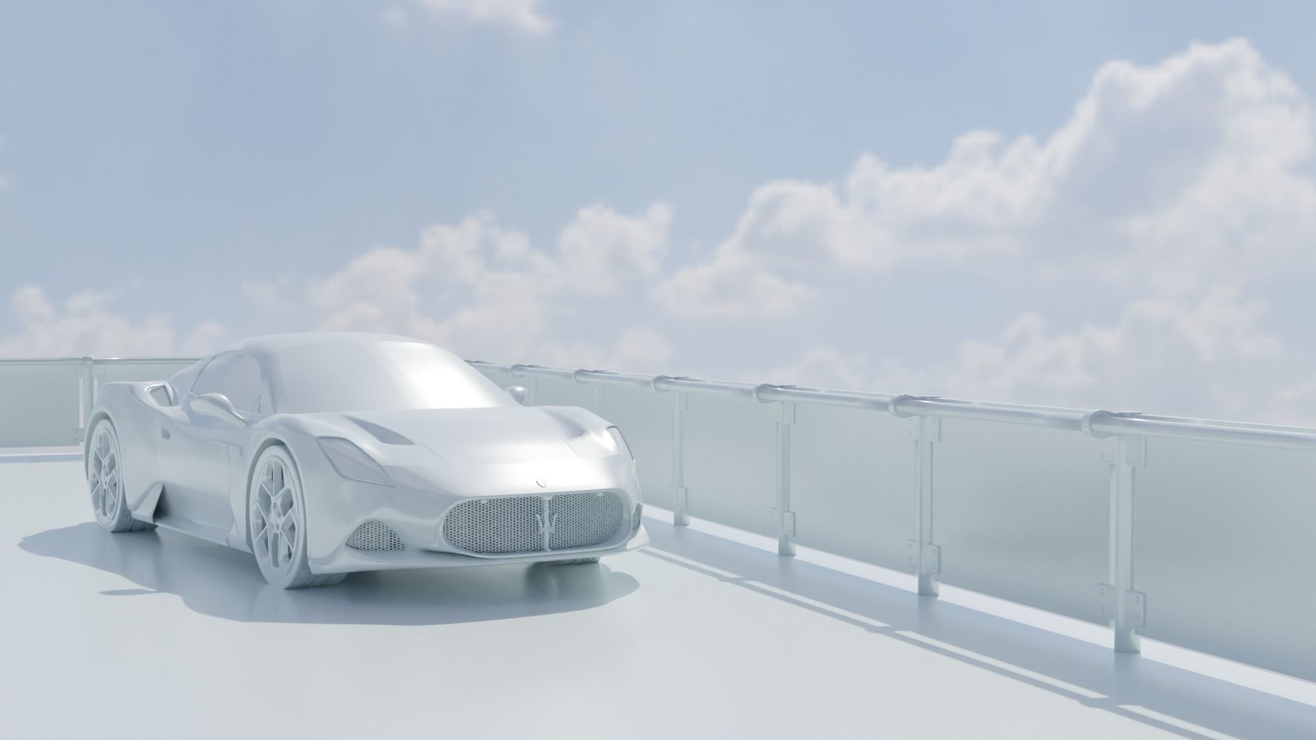 modern skyscraper showroom 3D model 3D model_14