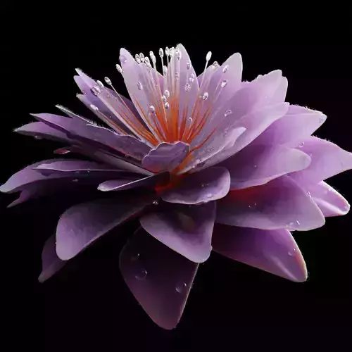 Unique Flower 05 3D model