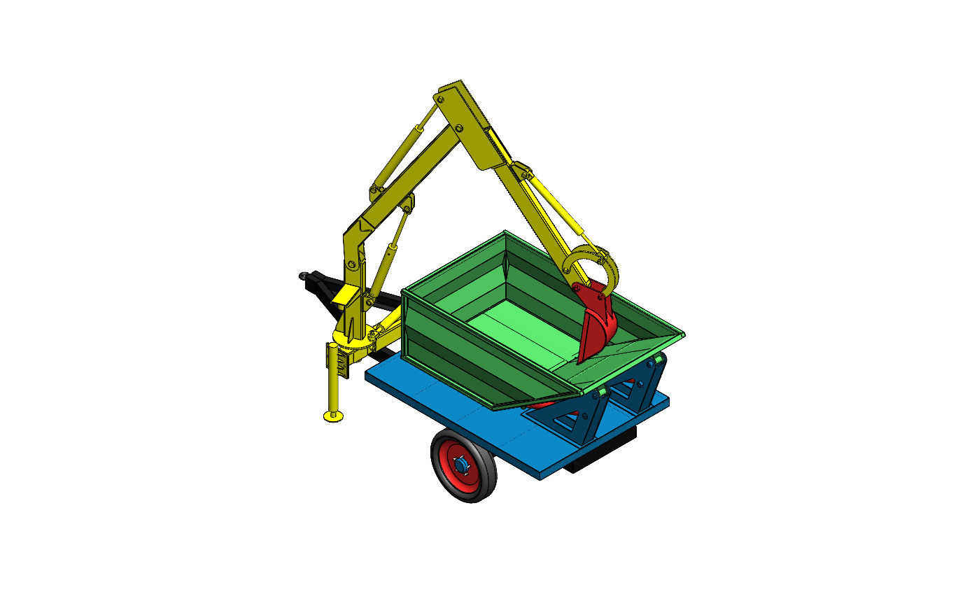 open drain cleaning machine Nala Man 3D model_4