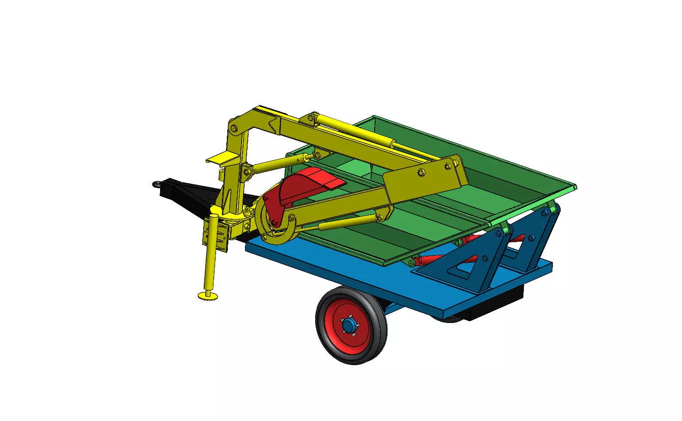 open drain cleaning machine Nala Man 3D model_0