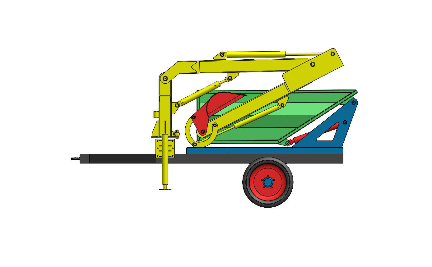 open drain cleaning machine Nala Man 3D model_1