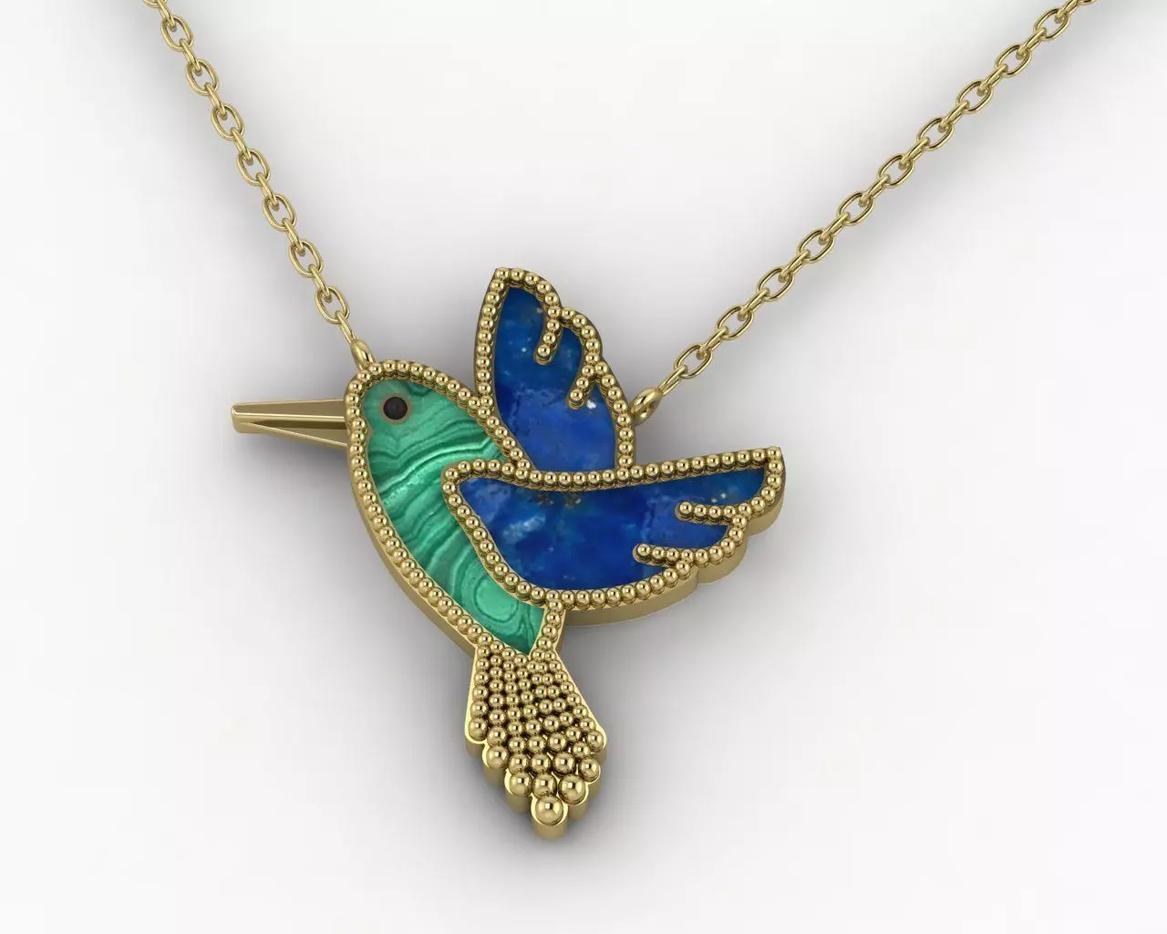 bird pendant 3D print model