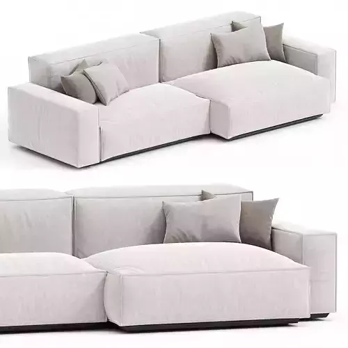 Marechiaro system sofa 3d model 