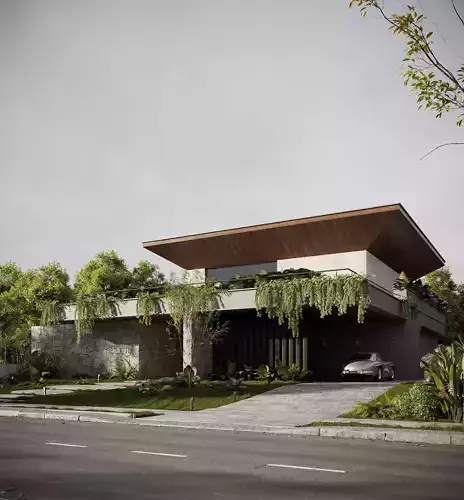 Exterior Architecture Vizaualization 3D model