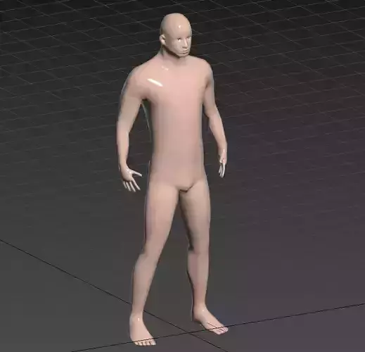 Human low poly