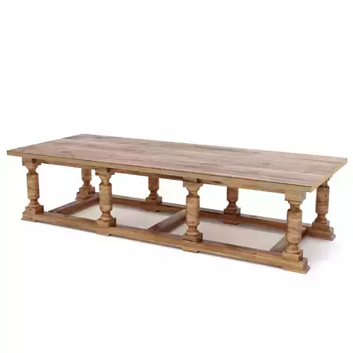 Castle Style Dining Table