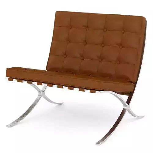 Rohe Styled Leather Armchair