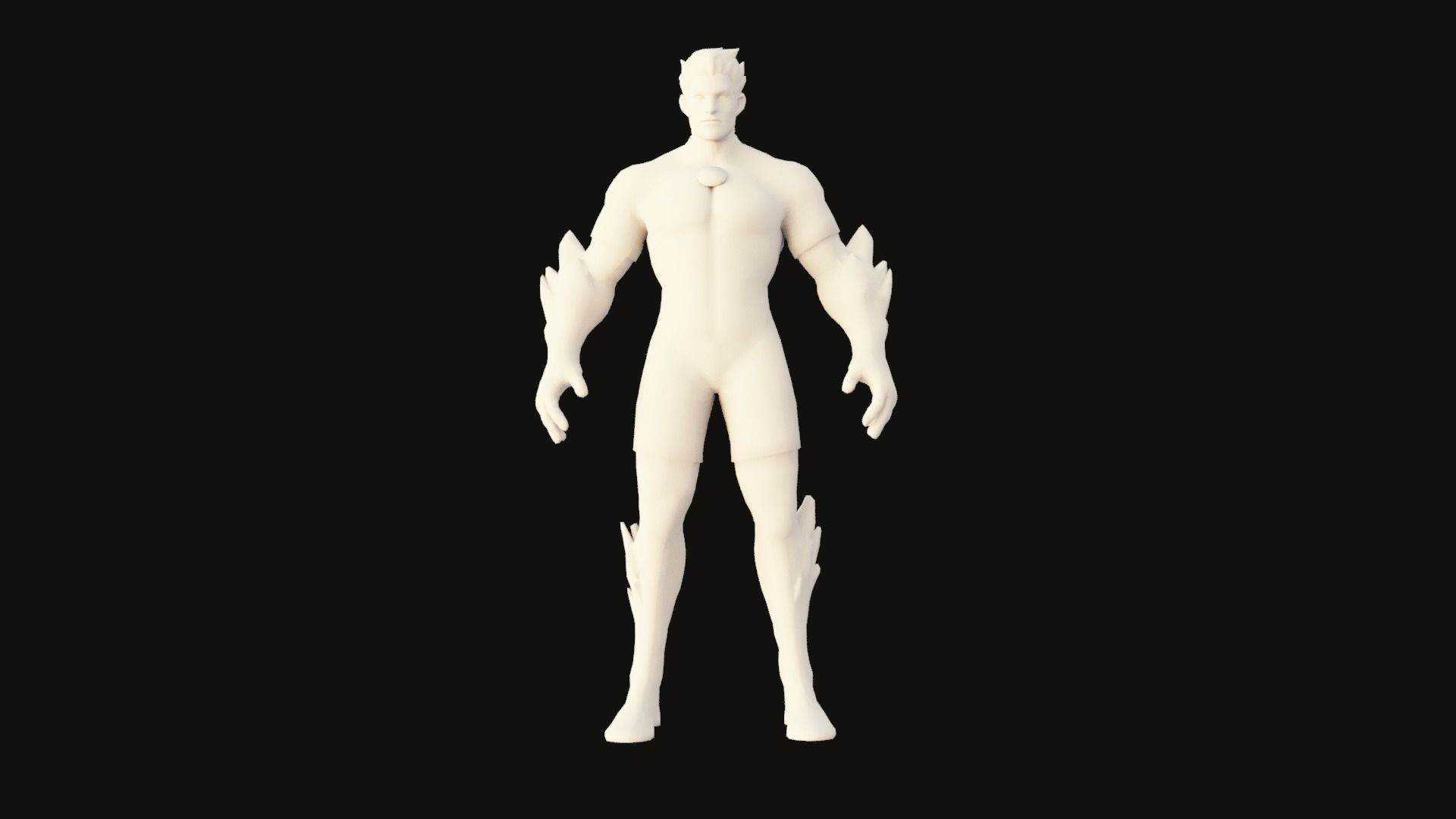 ice man 3D model_1