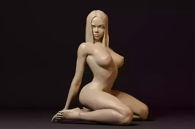 Female 3D print model 3D print model
