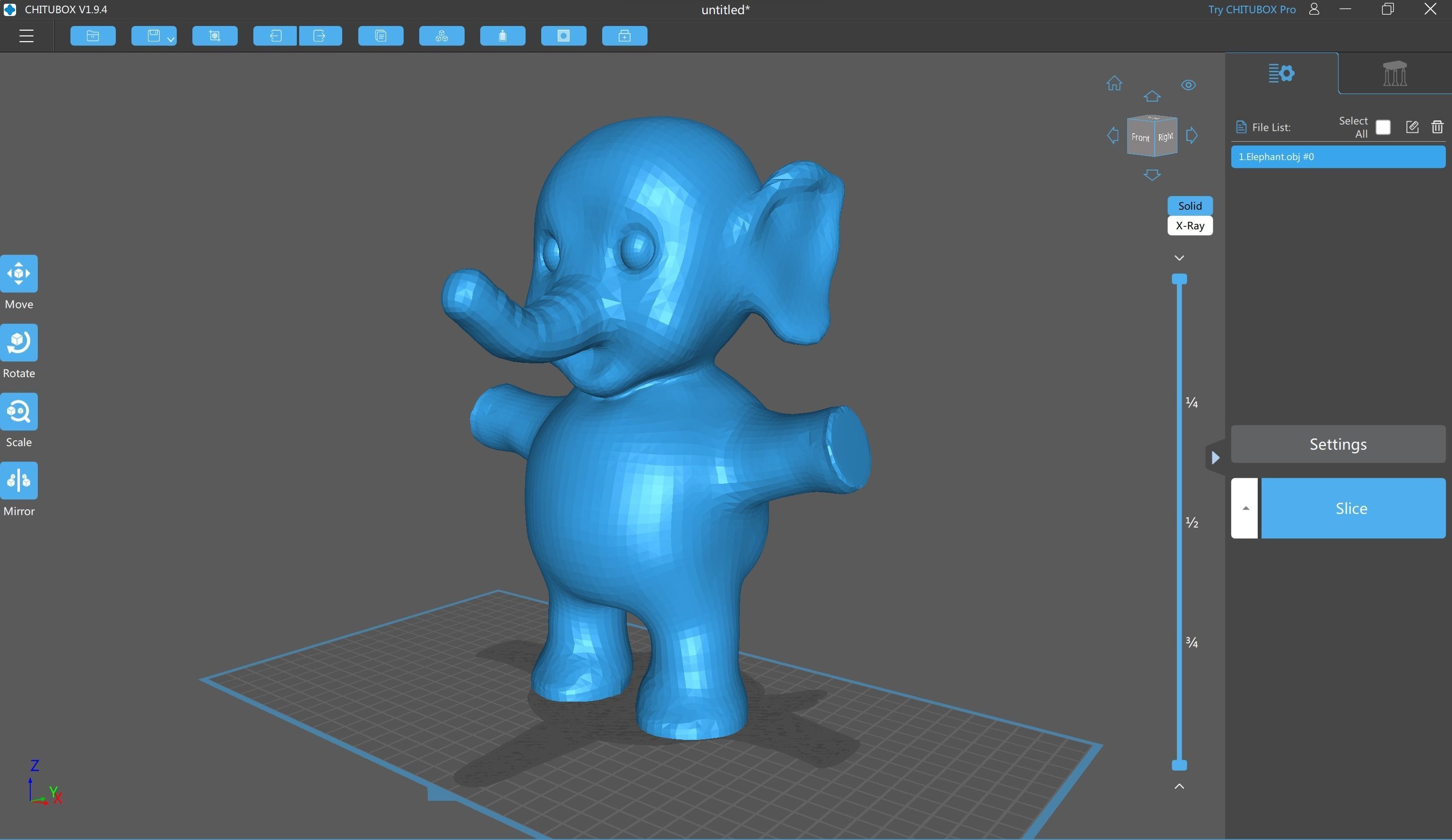 Elephant 3D Model Inspired by a book of Roberts Elizabeth Low-poly 3D model_18