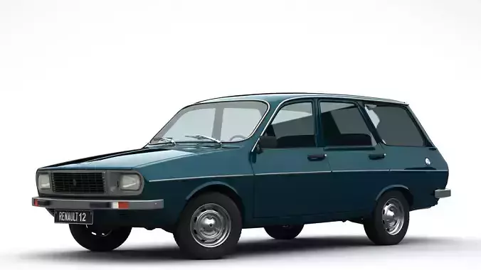 Renault 12 TSW 3D model