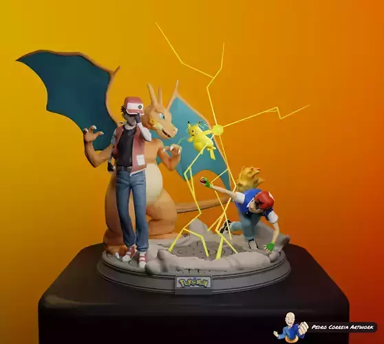Pokemon 3D print model