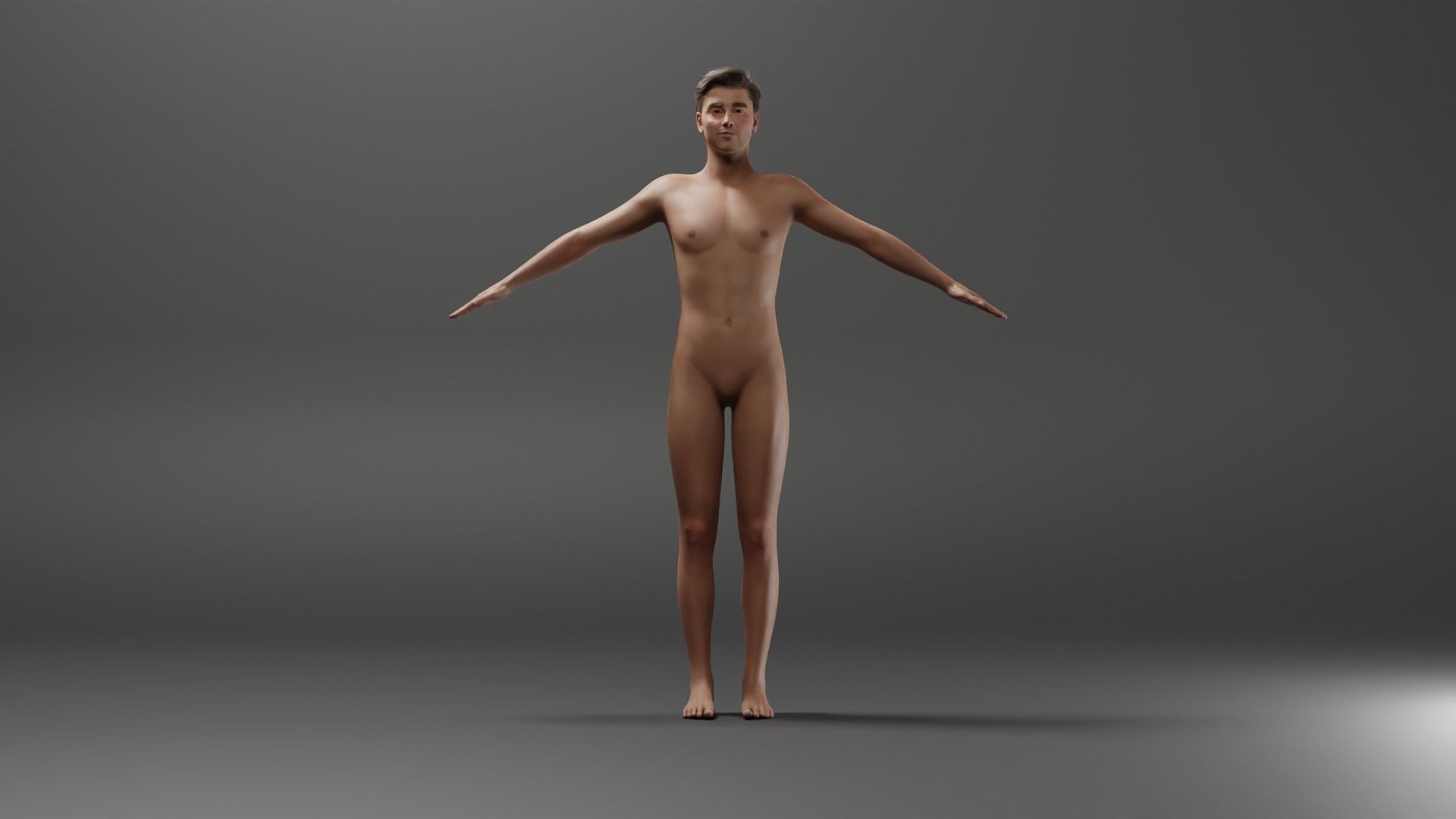 Realistic Male - Simon 3D model_1