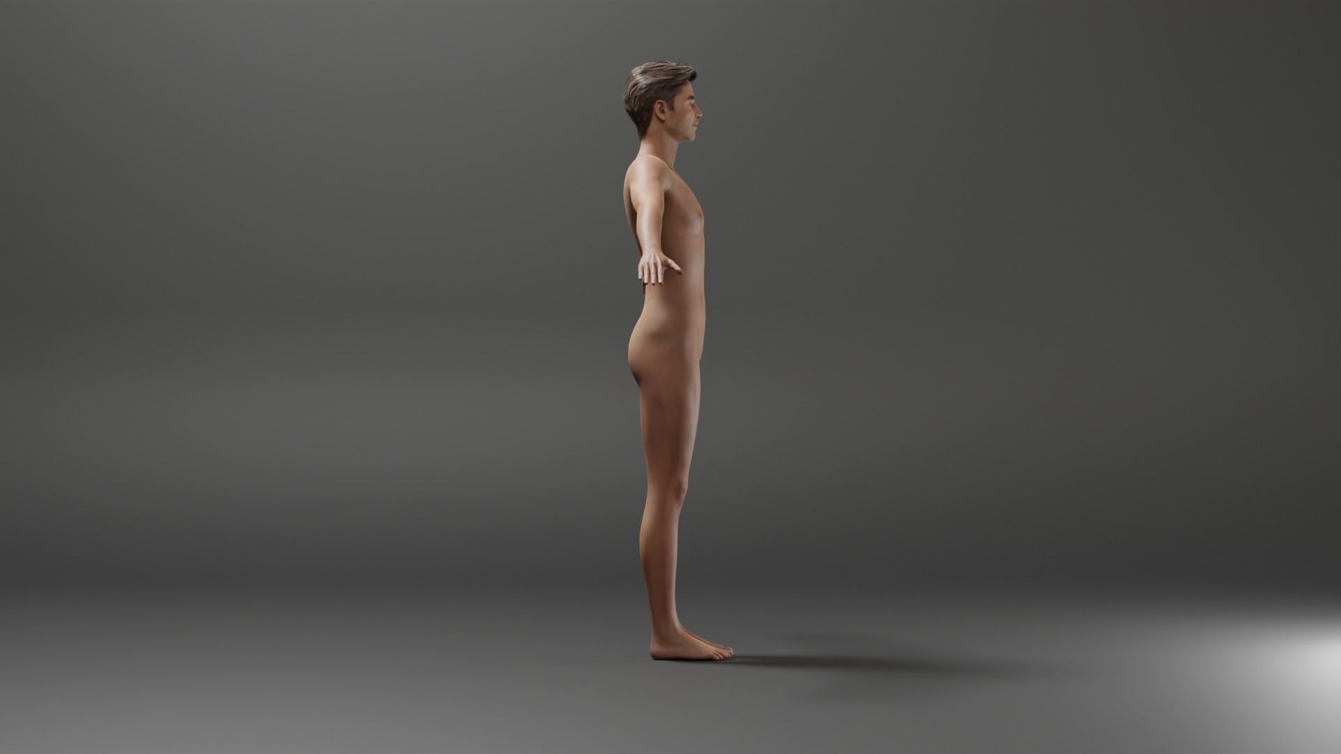 Realistic Male - Simon 3D model_2