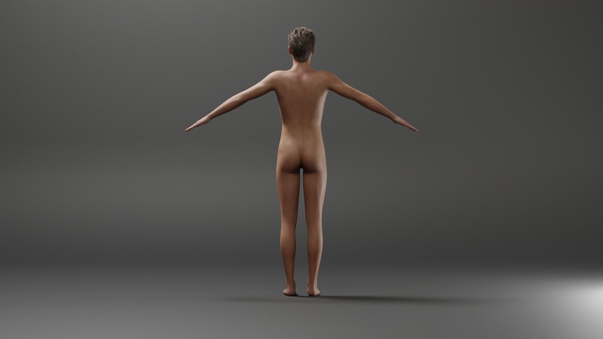 Realistic Male - Simon 3D model_3