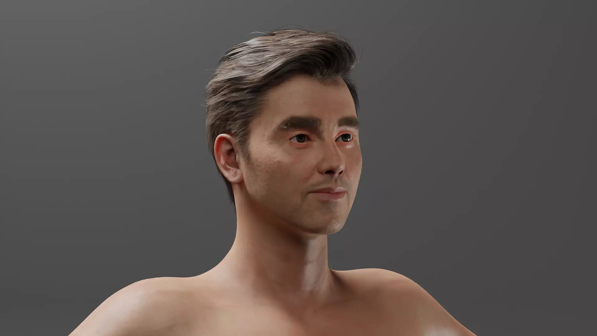 Realistic Male - Simon 3D model_0