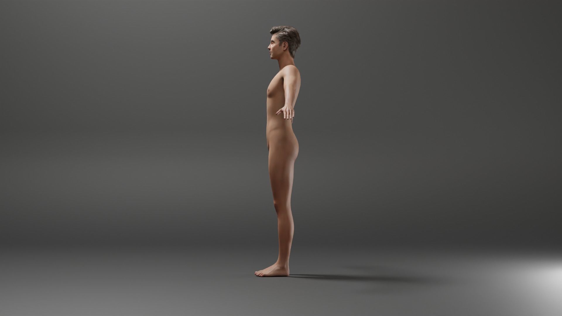 Realistic Male - Simon 3D model_4