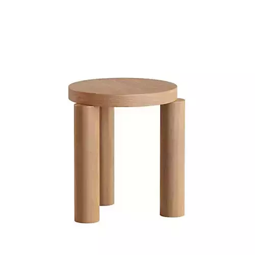 Offside Side Table Stool 3D model