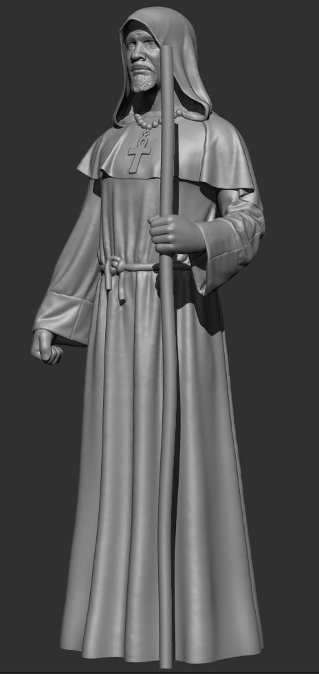 Man of God 3D print model_1