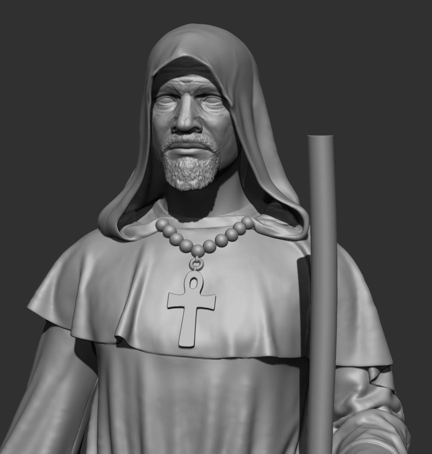 Man of God 3D print model_3