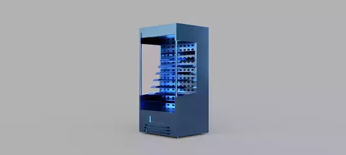 Teka Cool Easy-Shelf 100 Open Front Cooler 3D print model