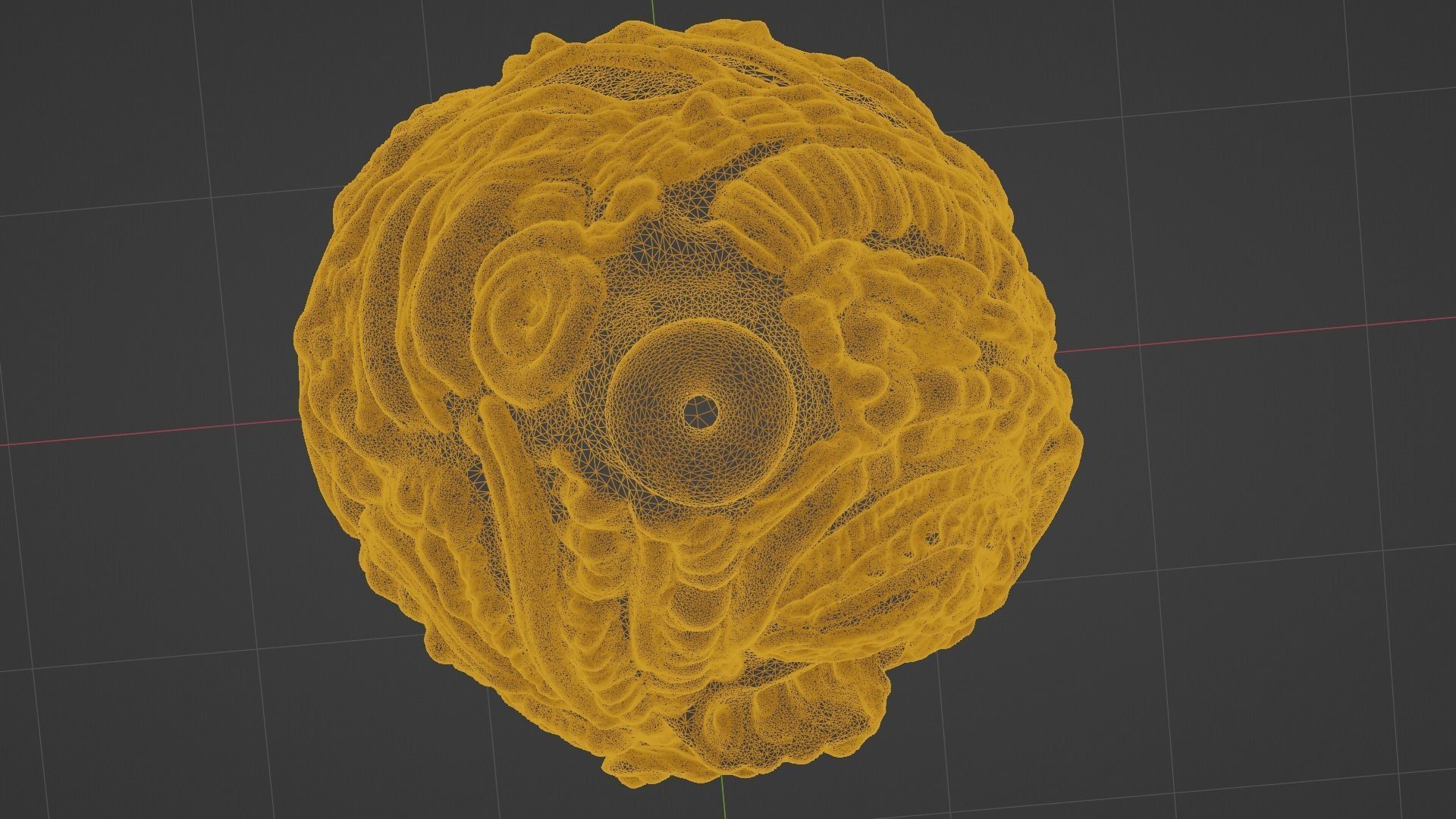 Serpe Terracotta Vase with Antique mandala details 3D model_29