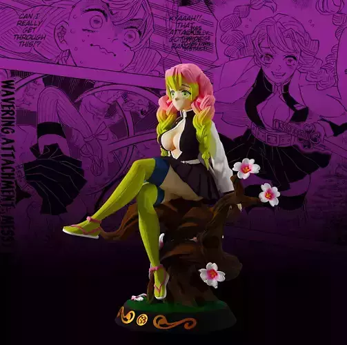 Mitsuri Kanroji  3D print model