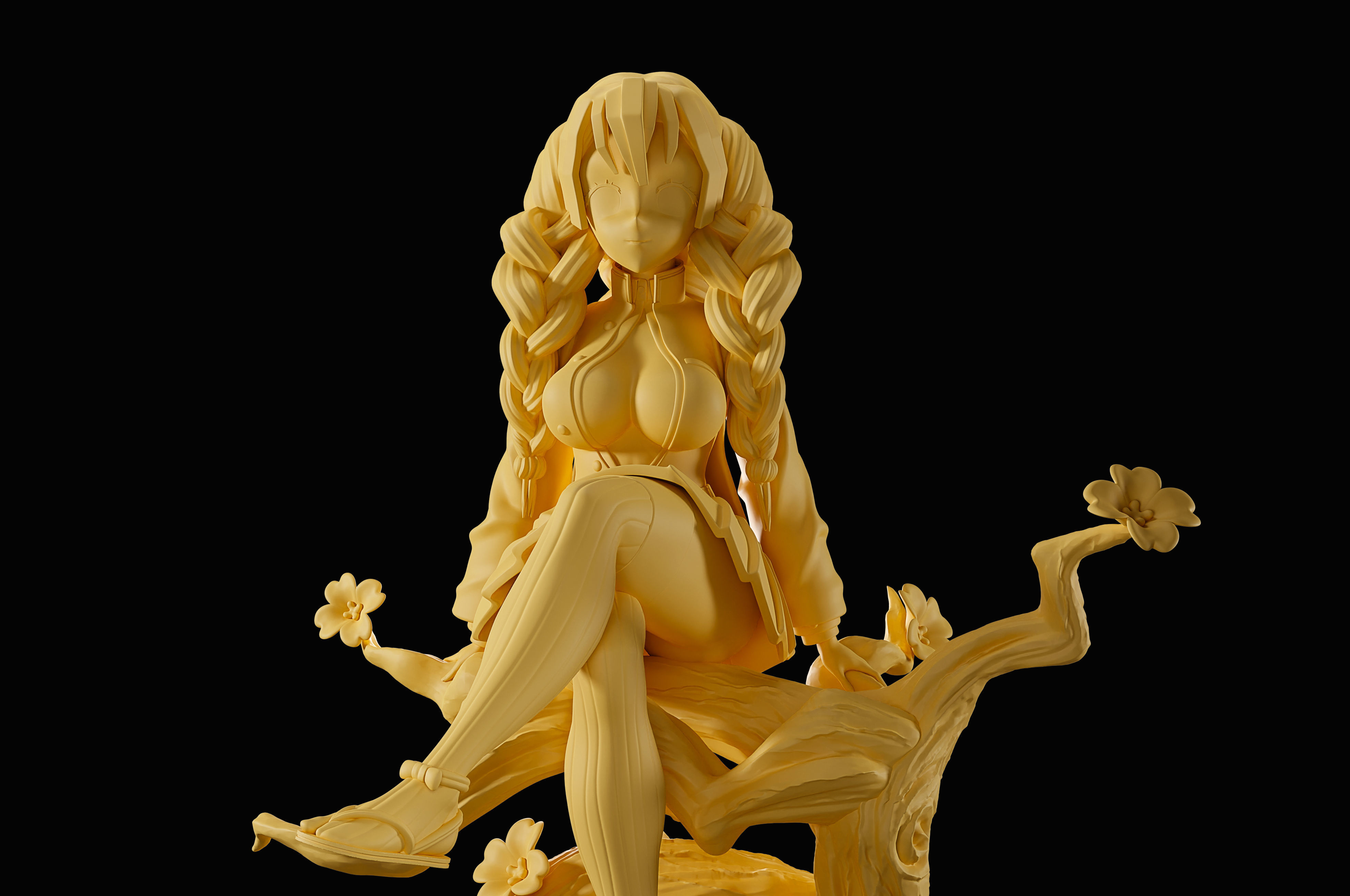 Mitsuri Kanroji  3D print model_7