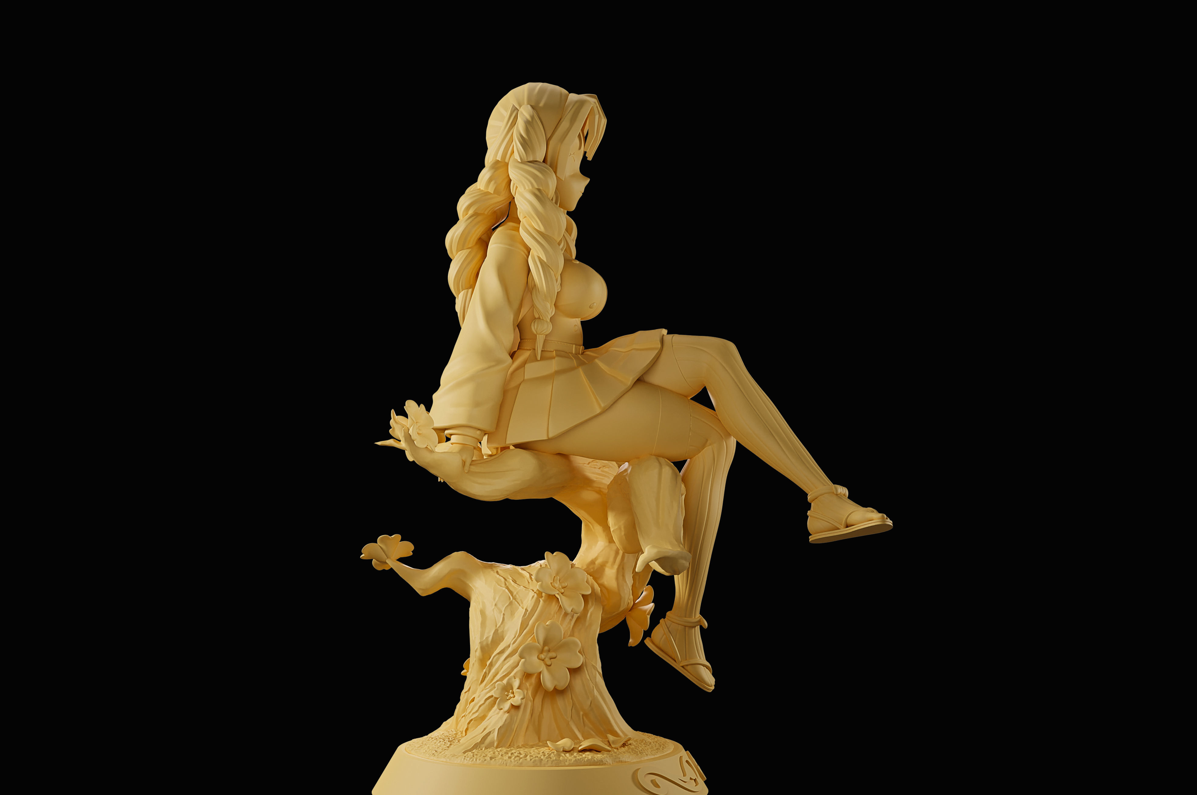 Mitsuri Kanroji  3D print model_6