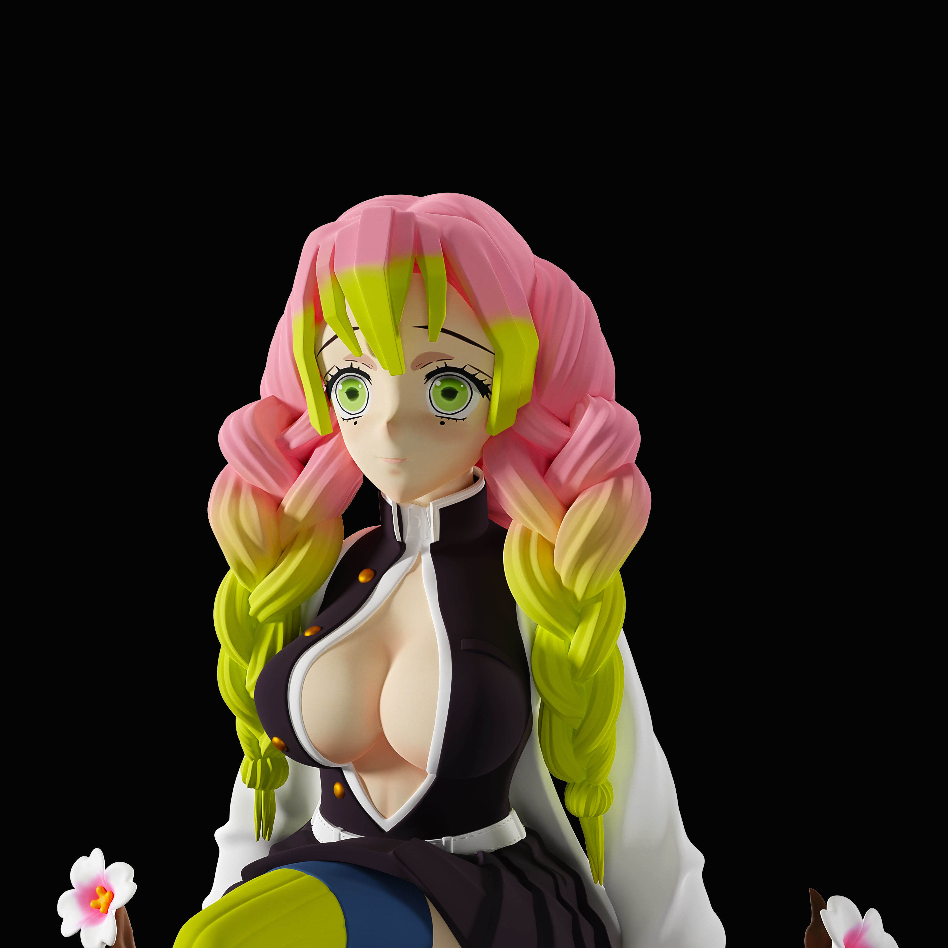 Mitsuri Kanroji  3D print model_8