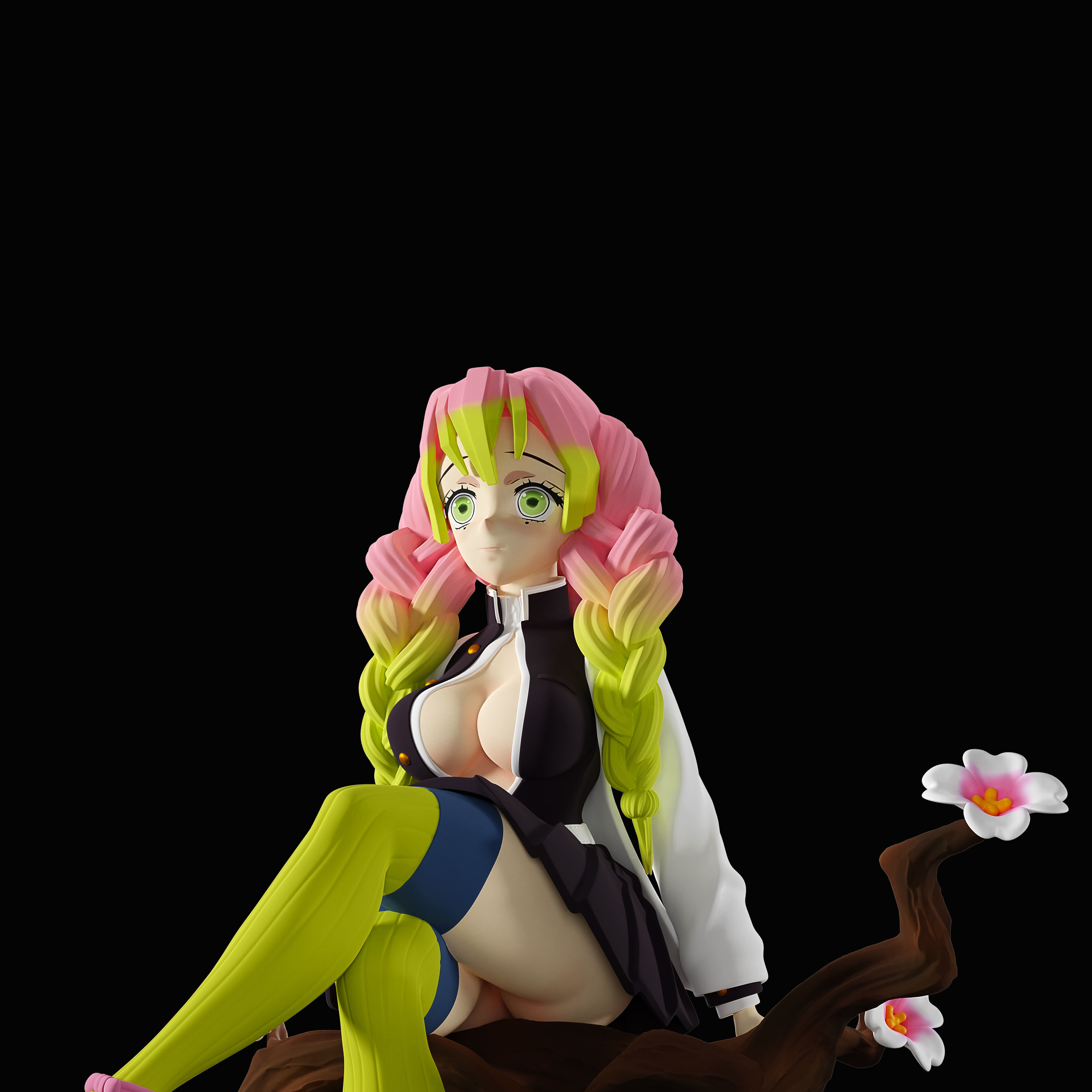 Mitsuri Kanroji  3D print model_9